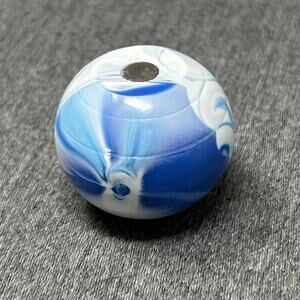 VTG John Perry Magnetic Acrobats Sculpture REPLACEMENT BALL ONLY Marbled Blue